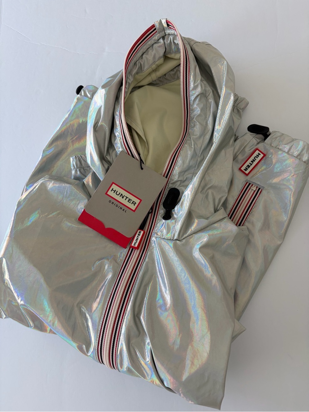 Hunter Original Holographic Nebula Shell Jacket XS